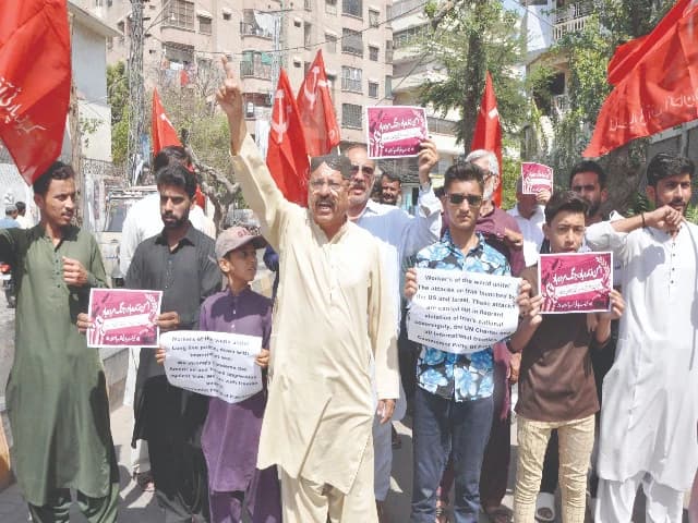 Streets aflame in outrage over attack on Iran