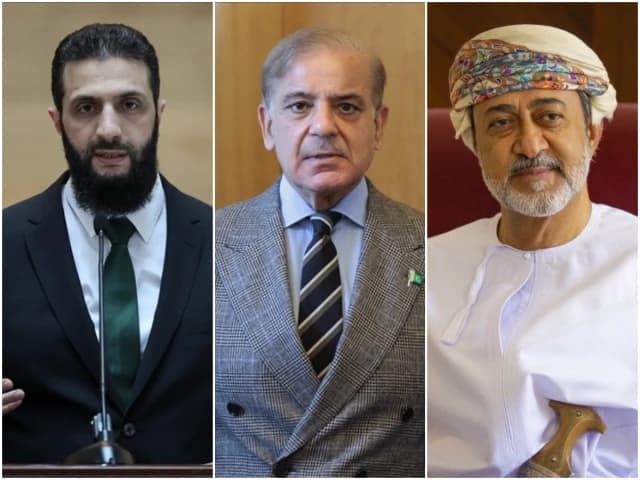 PM Shehbaz urges de-escalation and dialogue on Middle East crisis in talks with Syria, Oman leaders