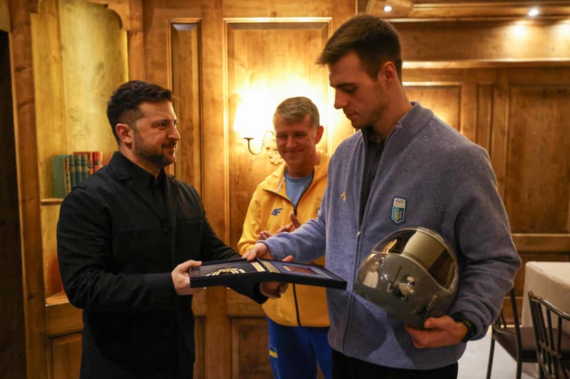 Zelenskyy Condemns IOC for Disqualifying Ukrainian Athlete