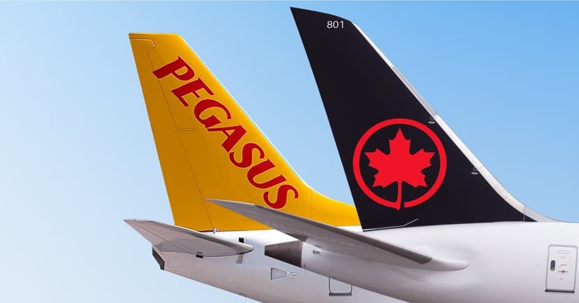 Pegasus Airlines and Air Canada Form Interline Agreement for Türkiye-North America Routes