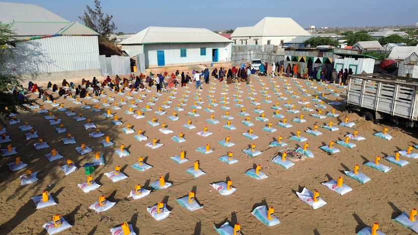 Türkiye Delivers Ramadan Aid to Drought-Hit Somalia