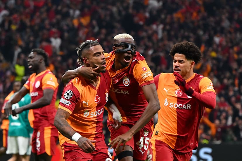 Galatasaray’s defense puts Champions League quarters within reach