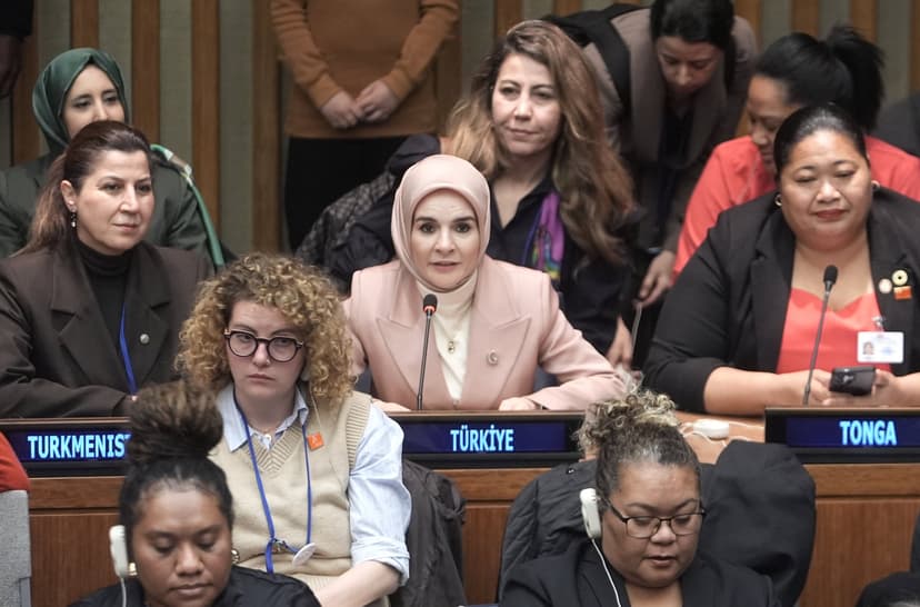 Türkiye’s minister leaves UN session during Israeli minister’s remarks