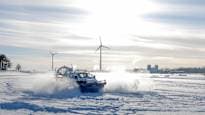 Gulf of Finland Freezes, Hovercraft Deployed in Kotka Archipelago