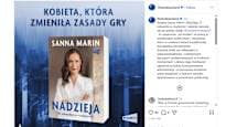 Finnish Embassy in Warsaw Promotes Sanna Marin's Book