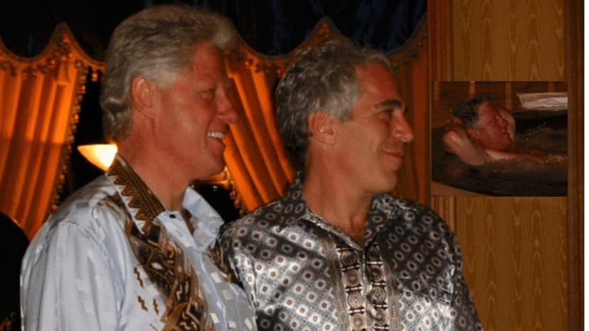 Bill Clinton addresses Epstein files and hot tub photo