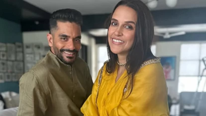 Neha Dhupia says she and Angad Bedi have ‘everything in common’; doesn’t understand how opposites attract: ‘You want to eat rajma, I want momos…so how will that work’
