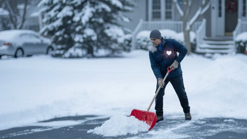 ‘Don’t treat it like a workout’: Cardiologist warns snow shovelling can trigger a heart attack within minutes; we verify