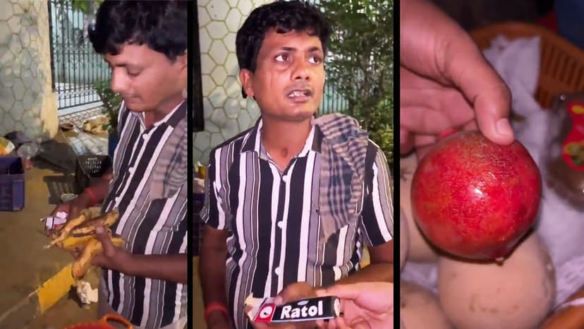 Mumbai Police Arrest Two Over Rat Poison on Fruits Video