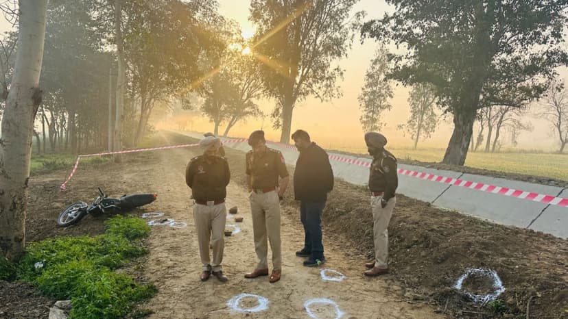 Punjab Sarpanch Murder Case: Two Suspects Apprehended After Gunfire Exchange