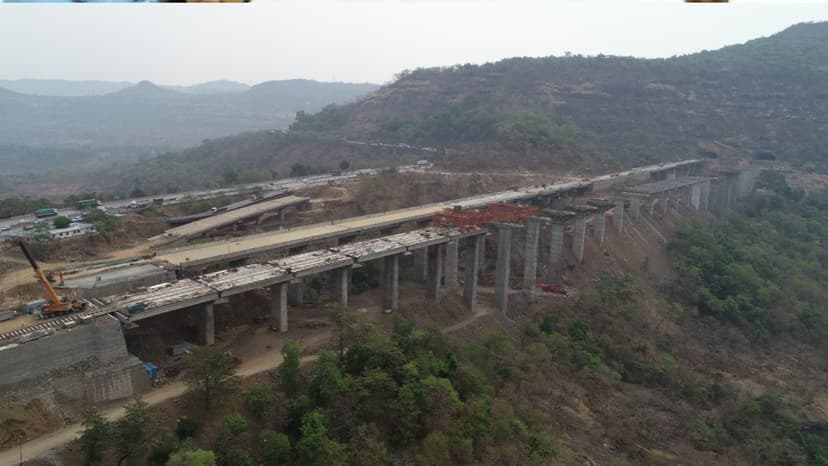 Mumbai-Pune Expressway's Missing Link Nears Completion, Hazardous Cargo Restricted
