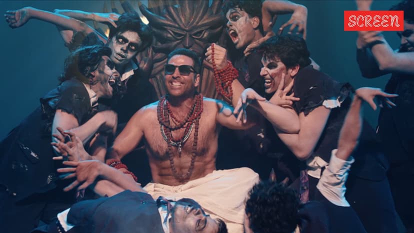 Bhooth Bangla song Ram Ji Aake Bhala Karenge: Akshay Kumar divides ghosts on basis of colour, height, gender. Watch