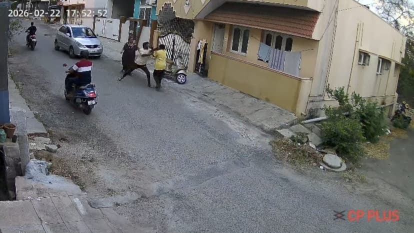 Bengaluru man arrested for brutally assaulting 65-year-old pedestrian after honking dispute