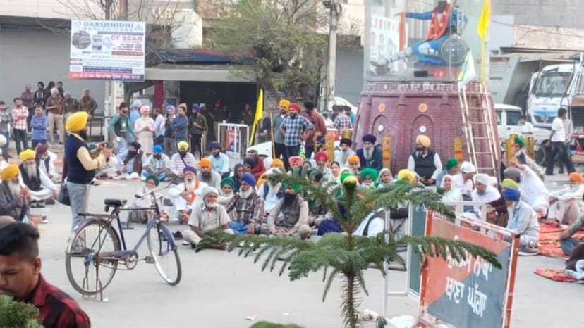 Police Foil Sacrilege Law Protest in Samana, India