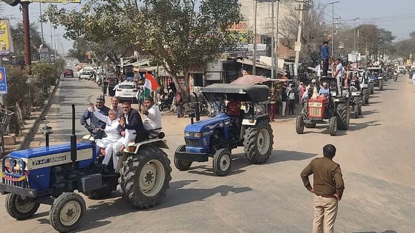 Expressway versus farmland: Why hundreds of farmers in tractor-trolleys just marched into Ujjain