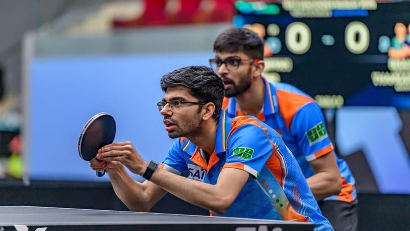 French Lebrun brothers defeat India’s Manav Thakkar-Manush Shah 3-2 in Battle of All-Bespectacled at Singapore Smash