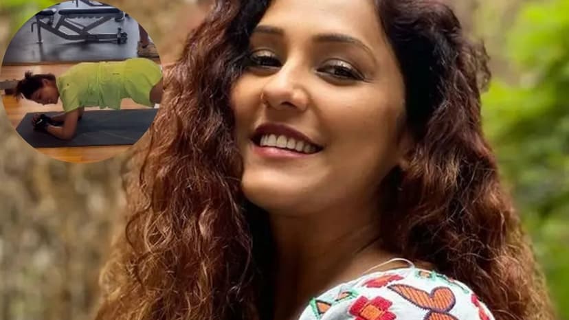 Inspired by sister Mukti, Neeti Mohan pushes herself to hold ‘tough’ planks: ‘4:20 seconds’