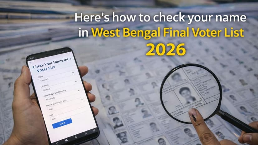 West Bengal SIR final electoral roll date nears: Here’s how to check your name in voter list 2026