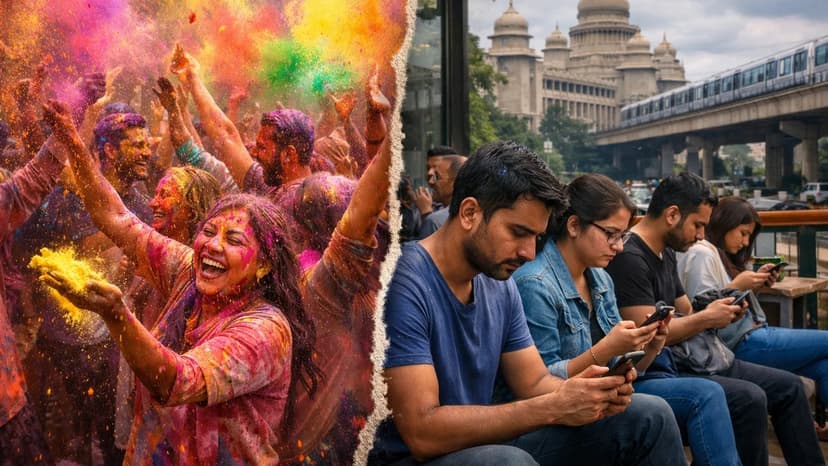 ‘Bengaluru doesn’t know how to celebrate festivals’: X user calls city ‘boring’ for lack of Holi celebrations, sparks fierce debate