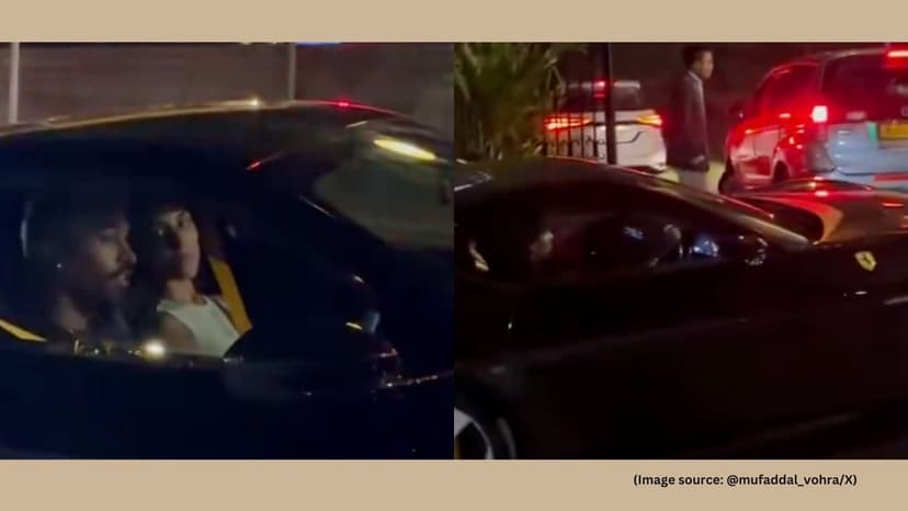 Hardik Pandya buys swanky Ferrari worth Rs 12 crore, takes it out for celebratory spin with girlfriend Mahieka Sharma