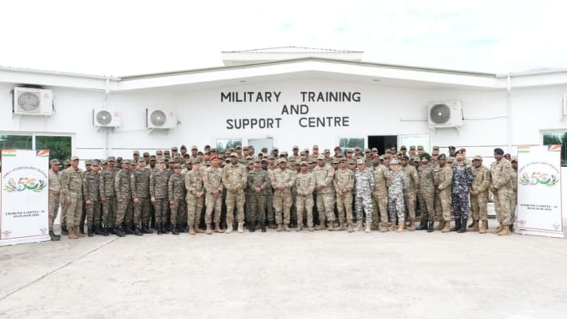 Southern Command troops conduct first India–Seychelles tri-services edition of ‘Lamitiye’