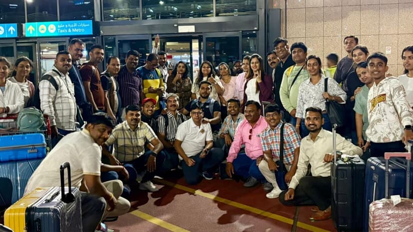 Corporate reward trip turns into long wait for return: Pune tourists among 375-member group stuck in Dubai