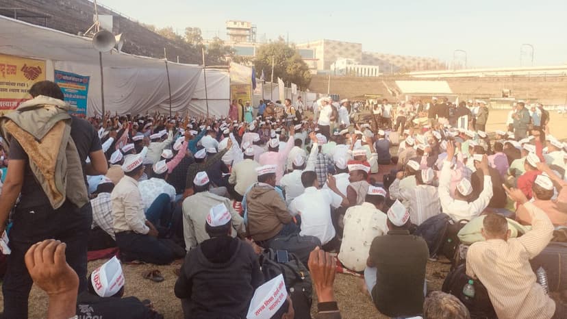 Maharashtra Samagra Shiksha Staff Threaten Hunger Strike Over Benefits