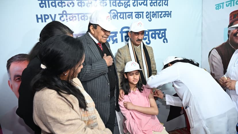 Himachal Pradesh Launches State-Level HPV Vaccination Campaign