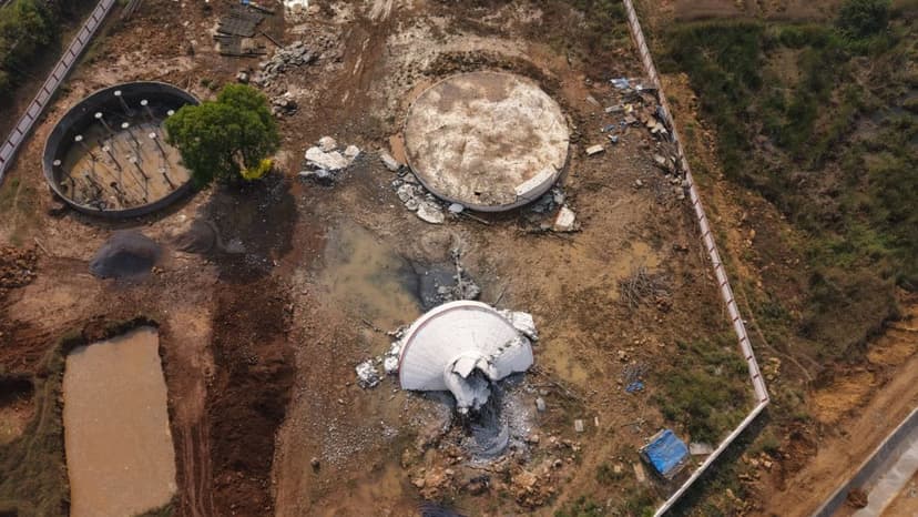 Opposition Questions Surat Water Tank Collapse, Government Cites Recovery from Agency