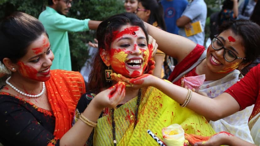 Basant Utsav: How Tripura’s Royal Court Helped Shape Santiniketan’s Spring Festival