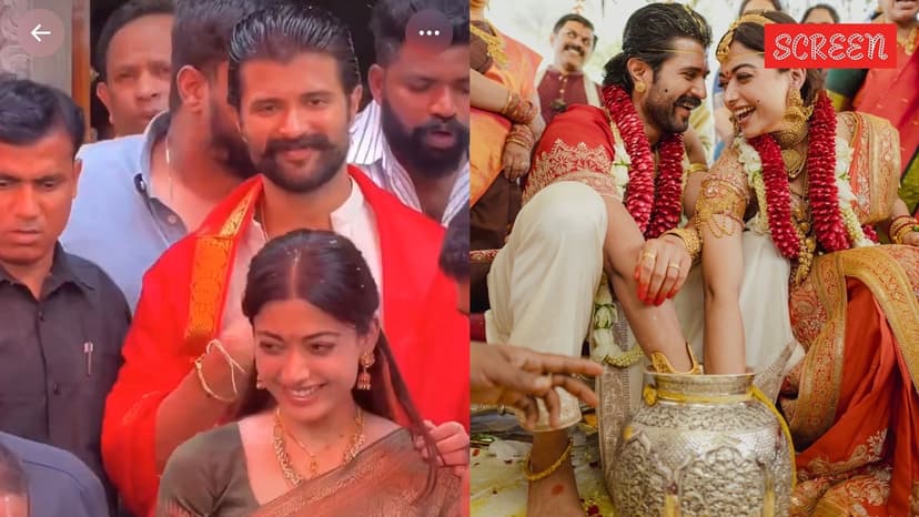Vijay Deverakonda and Rashmika Mandanna live updates: Newlyweds treat fans to free food and sweets