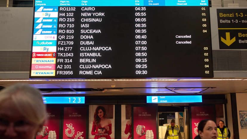 Aviation chaos in the Middle East. Passengers trapped in golden cages