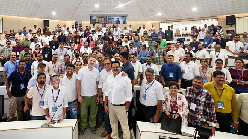 Indian Politician Rahul Gandhi Accuses PM Modi of Fear Over Epstein Files and Controlling CPI(M)