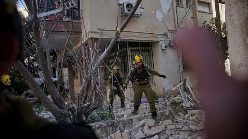 Iranian missiles strike central Israel, impact to be reviewed: Israeli military