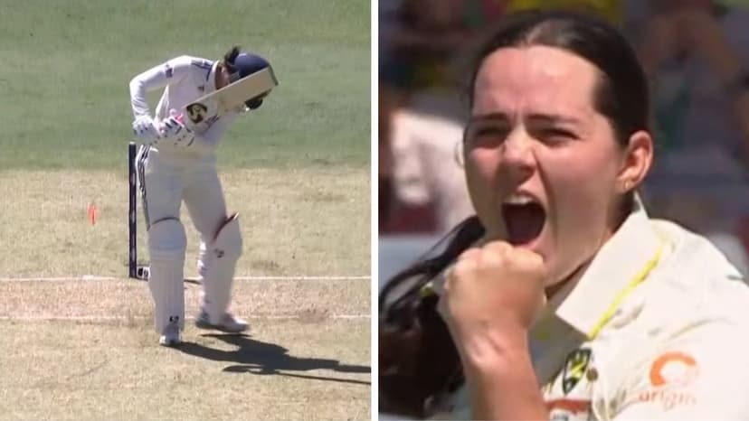 VIDEO | India vs Australia Women’s Test: Teenager Lucy Hamilton dismisses Smriti Mandhana with a peach for first international wicket