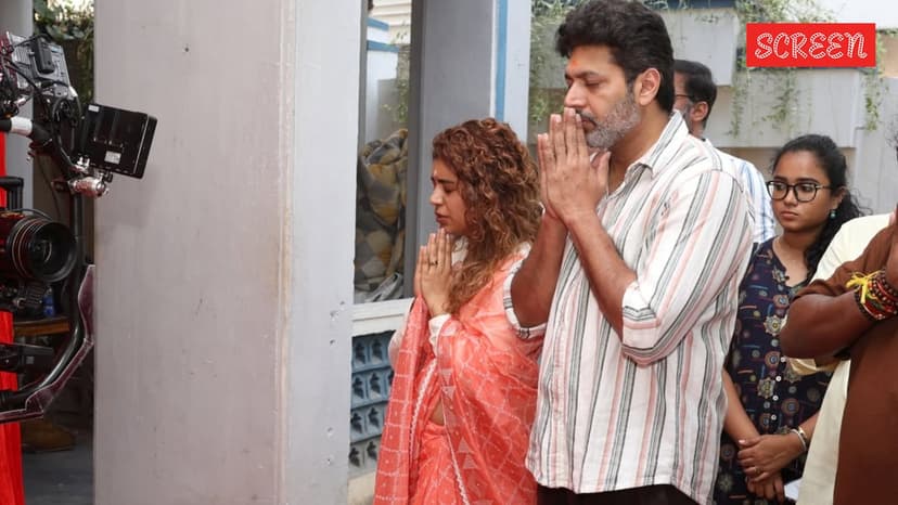 ‘Men are the biggest victim’: Ravi Mohan hits back after posing with Kenishaa Francis at film launch