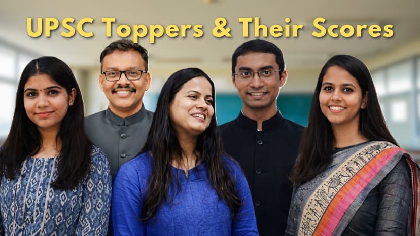 Before UPSC CSE Results 2025 are out, check how much previous years’ AIR 1 to 10 scored