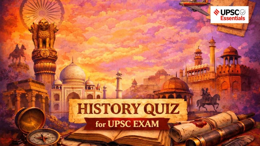 UPSC Essentials | Daily subject-wise prelims quiz: Take today’s History and Culture quiz (week 147)