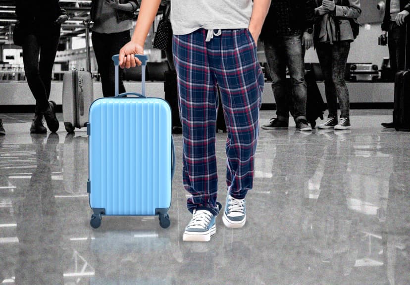 Is it OK to wear pajamas on your next flight? A viral post sparks debate.
