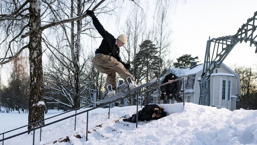 Winter | Video shows why Helsinki became the mecca of street snowboarding