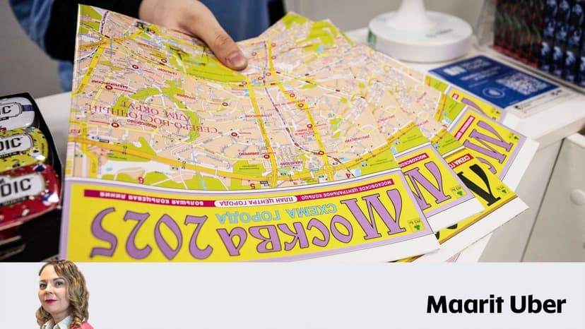 Muscovites Buy Paper Maps as Mobile Internet Fails