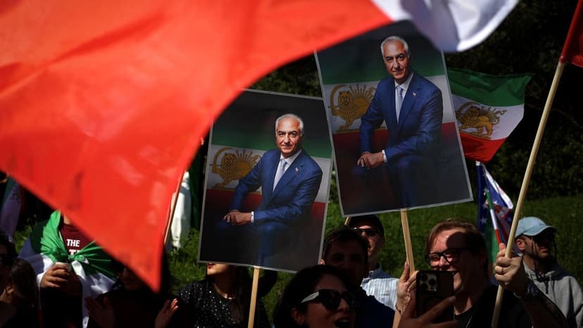 Shah's Son Reza Pahlavi Expresses Interest in Leading Iran