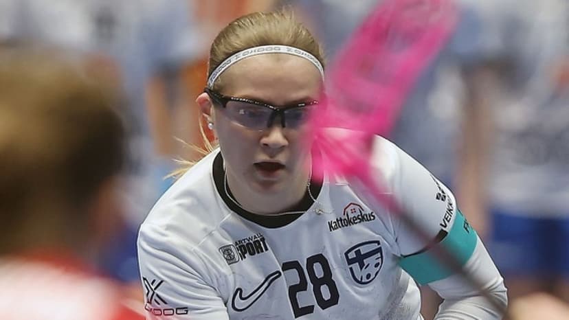 Veera Kauppi's 169-Game Point Streak Ends in Floorball