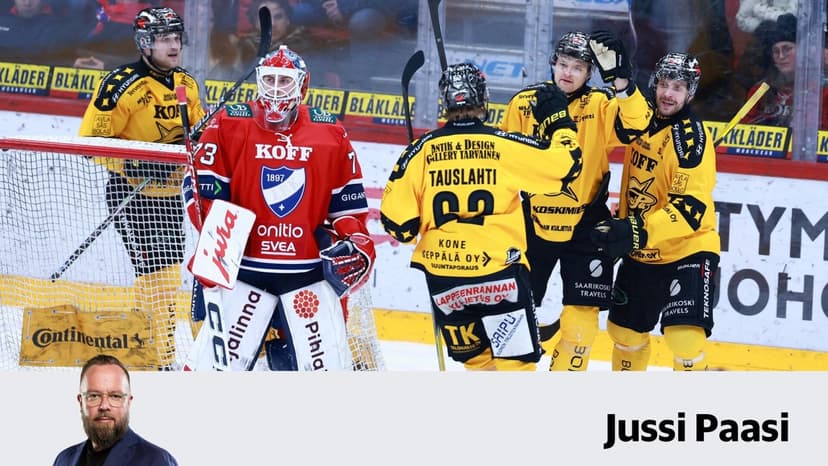 Kommentti | Olli Jokinen voi katsella Raimo Helmistä kadehtien