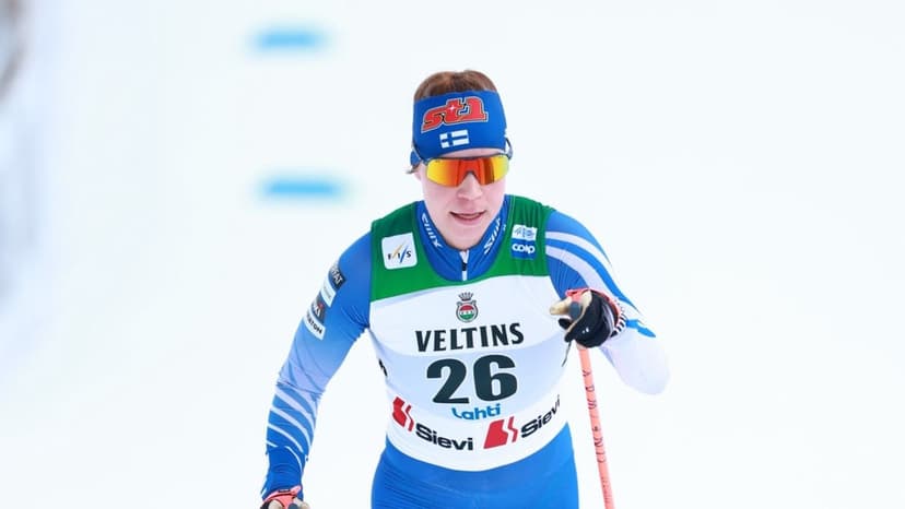Cross-country skiing | Jasmi Joensuu succeeded in Lahti, joked after the competition: 'I can no longer be called a sprinter'