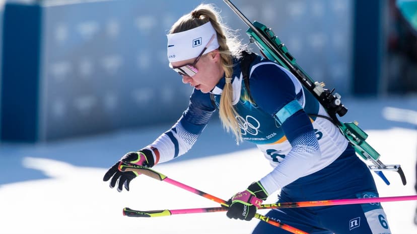 Ampumahiihto | Suvi Minkkinen jäi kauas kärjestä Otepäässä