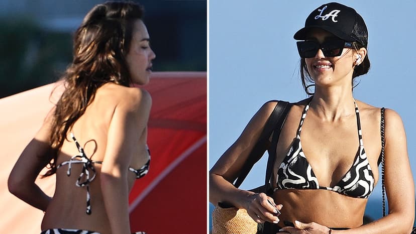 Jessica Alba Hits Miami Beach After Divorce From Cash Warren Is Finalized