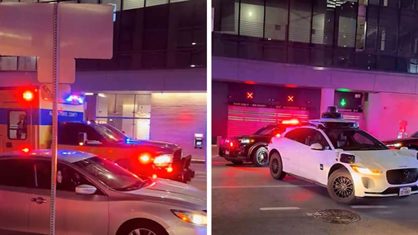 Waymo Car Blocks Ambulance Responding to Austin Mass Shooting, on Video