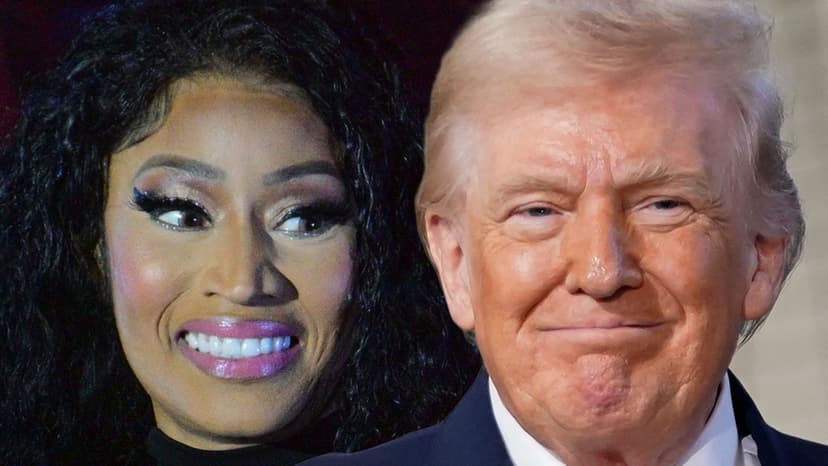 Nicki Minaj Shares AI-Generated Photos with Donald Trump