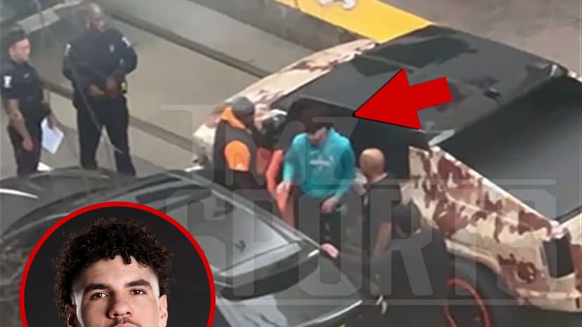 LaMelo Ball Spotted After Car Crash in Charlotte